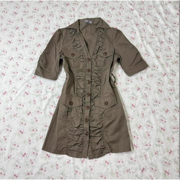 Button Dress - Picture 1 of 4